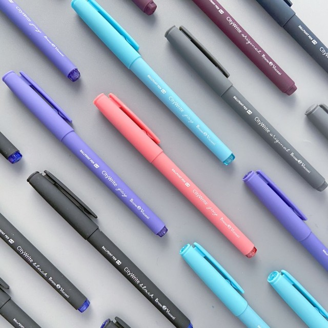 Ручка шариковая синяя BV CityWrite JOY 1,0мм Превью 6