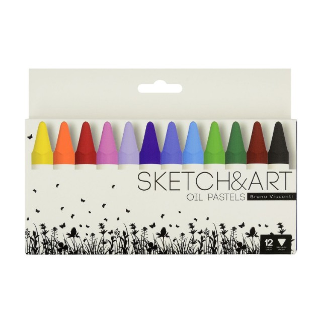 Мелки пастельные 12цв BV MultiColor к/к Превью 1