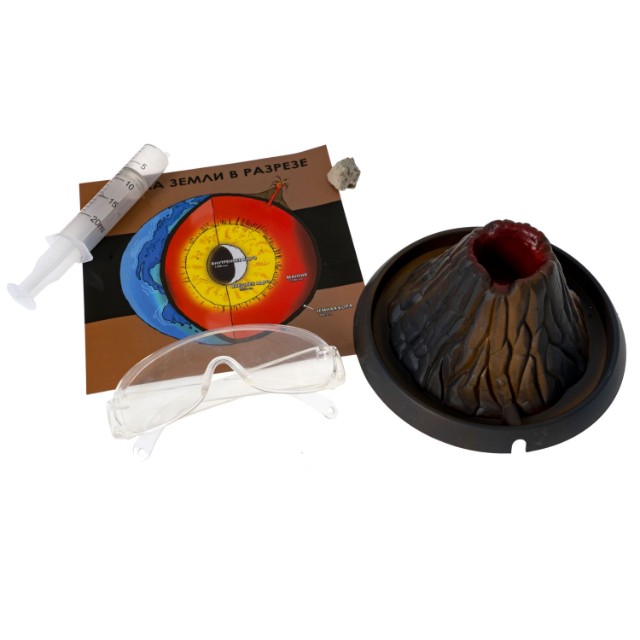 Набор для исследования Наука о вулканах: 8 эксперим. Превью 5