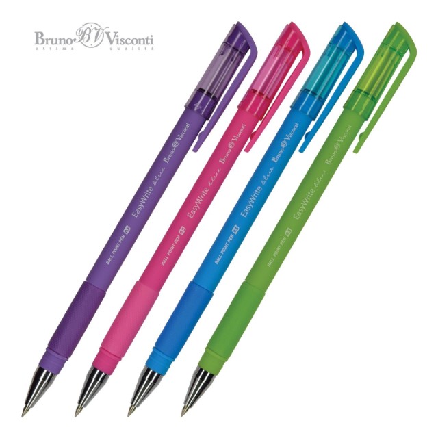 Ручка шариковая синяя BV EasyWrite Special 0,5мм Превью 0