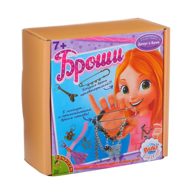 АКЦИЯ19 Игр Набор для творчества Броши