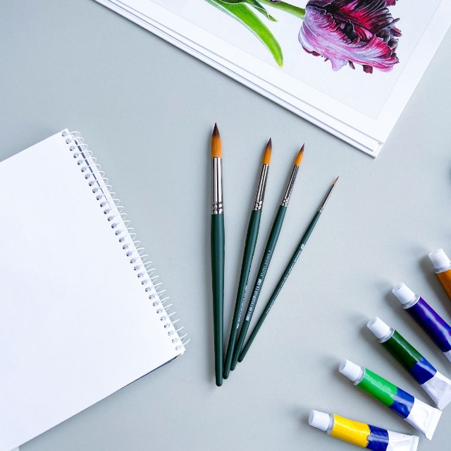 Набор Акриловые краски 12цв BV в тубах 12мл Превью 4