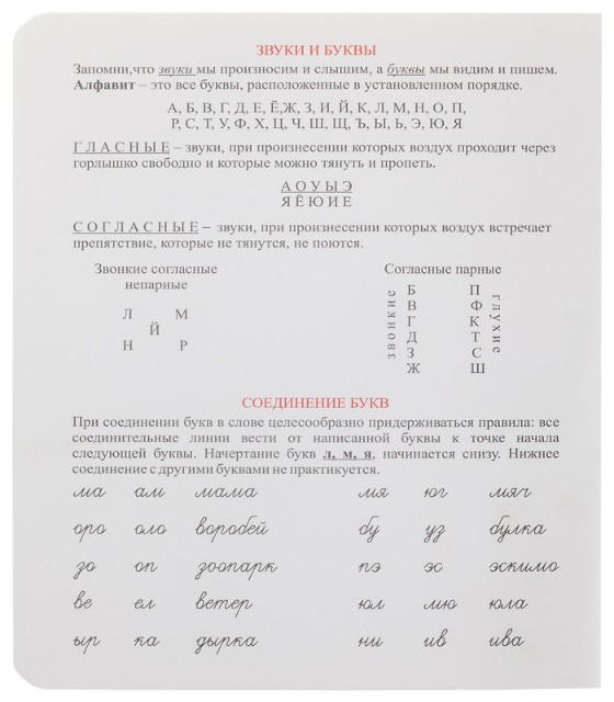 Тетрадь 12л линейка косая Однотонная. С уголком Ассорти (справ инф для по рус.яз) Превью 5