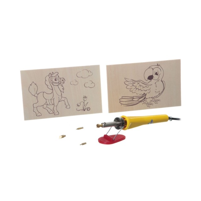 Творч Прибор для выжигания с 2 основами под выжигание Превью 2