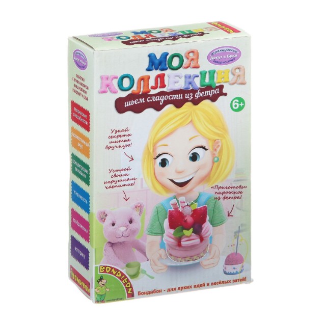 Творч Фетр Шьем сладости Пирожное Клубника