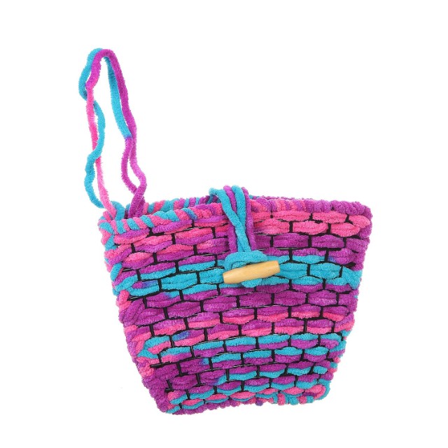 Творч Сделай сумку из хлопковых нитей 20*15см Превью 3