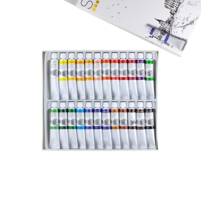 Набор Акриловые краски 24цв BV в тубах 12мл Превью 4