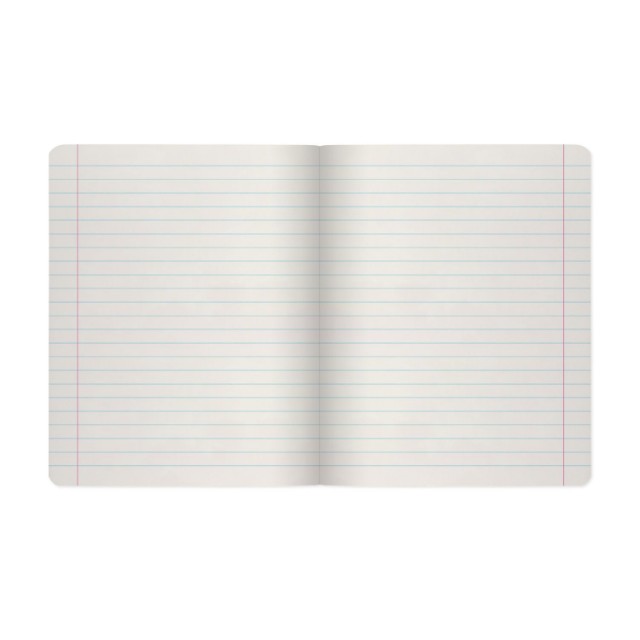 Тетрадь 24л линейка Однотонная. Полоски Превью 1