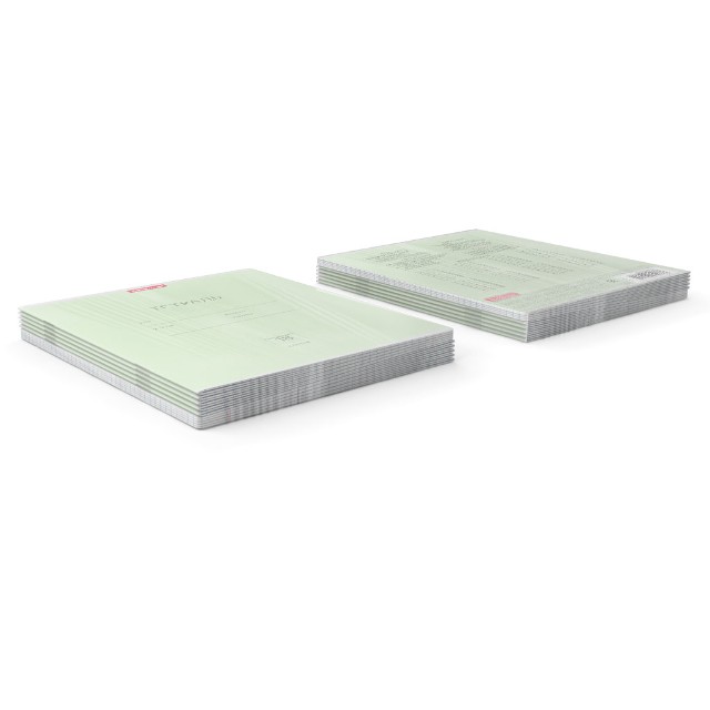 Тетрадь 18л клетка Однотонная. Классика зеленая скругл Превью 4