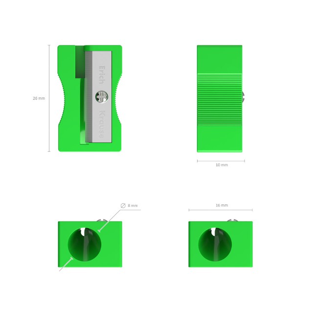 Точилка 1отв EK Unity Neon Превью 5