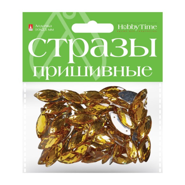 Творч Стразы пришивные Лодочка 10*23мм Превью 0