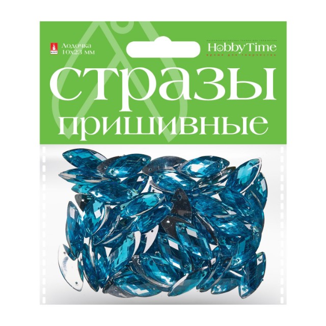 Творч Стразы пришивные Лодочка 10*23мм Превью 8