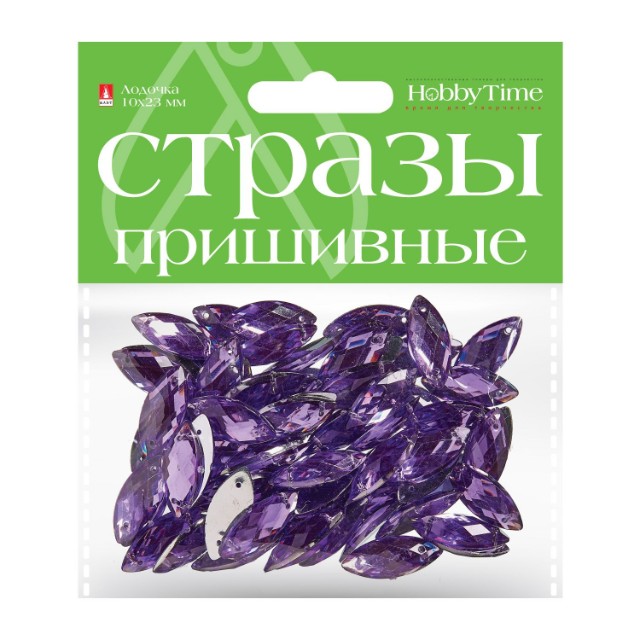 Творч Стразы пришивные Лодочка 10*23мм Превью 1