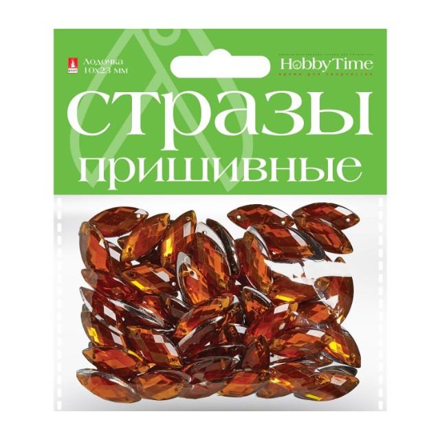 Творч Стразы пришивные Лодочка 10*23мм Превью 6