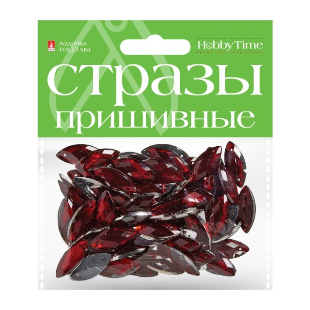 Творч Стразы пришивные Лодочка 10*23мм Превью 2