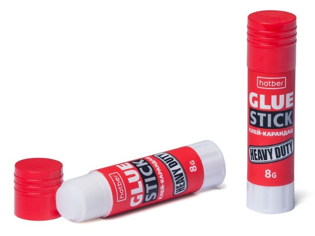 Клей-карандаш 8гр Hatber Превью 0