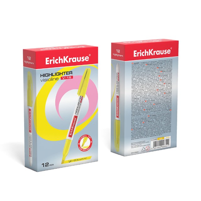 Маркер-выделитель желтый 0,6-4мм Превью 2