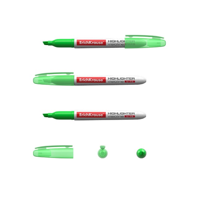 Маркер-выделитель зеленый 0,6-4мм Превью 4