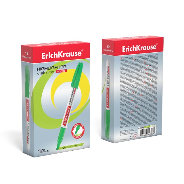 Маркер-выделитель зеленый 0,6-4мм Превью 2