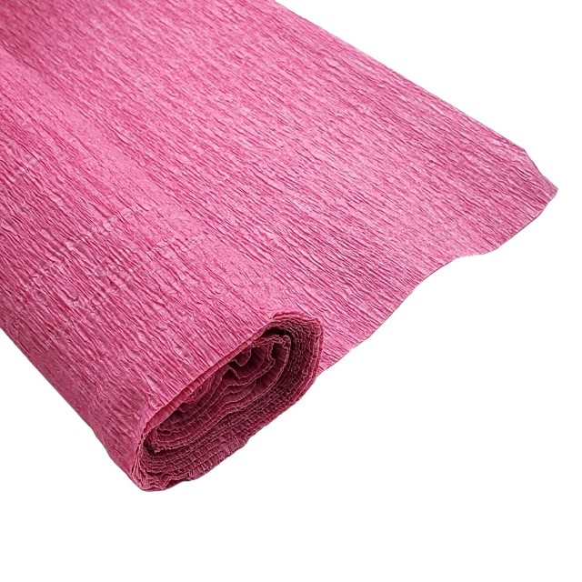 Творч Бумага креповая 50*250см флористика 90гр розовый