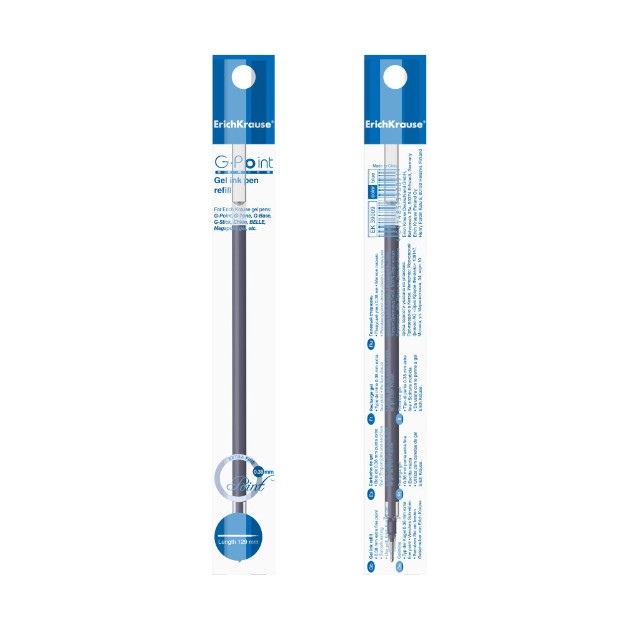 Стержень гелевый синий EK G-POINT extra fine NEW 129мм 0,38 Превью 5