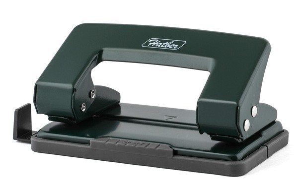 Дырокол 10л Hatber с линейкой Ассорти метал Превью 1