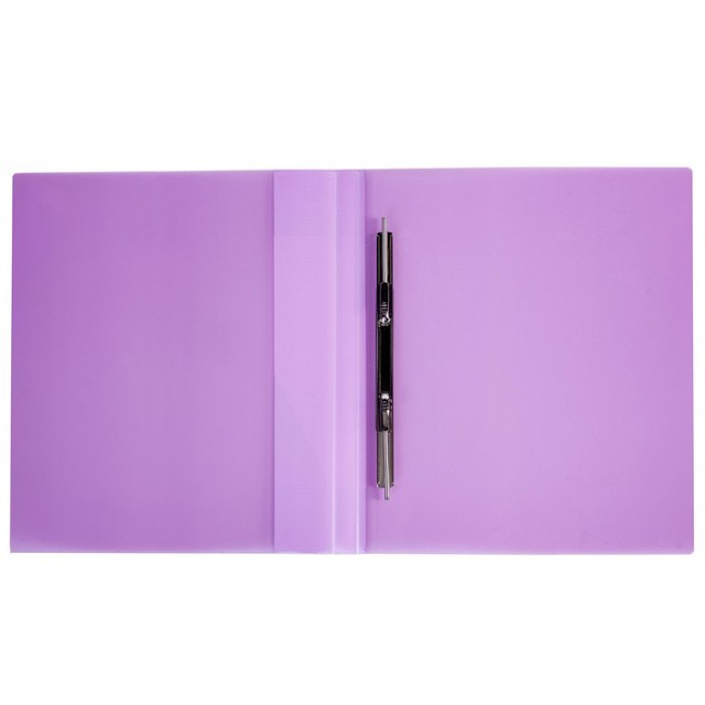 Папка-скоросшиватель Hatber Diamond Фиолетовая полупрозрачная Превью 1