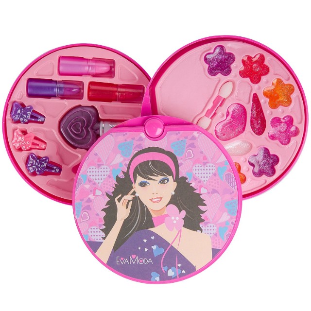 Набор детской декоративной косметики Bondibon Eva Moda BOX Диск 3 ур Превью 1