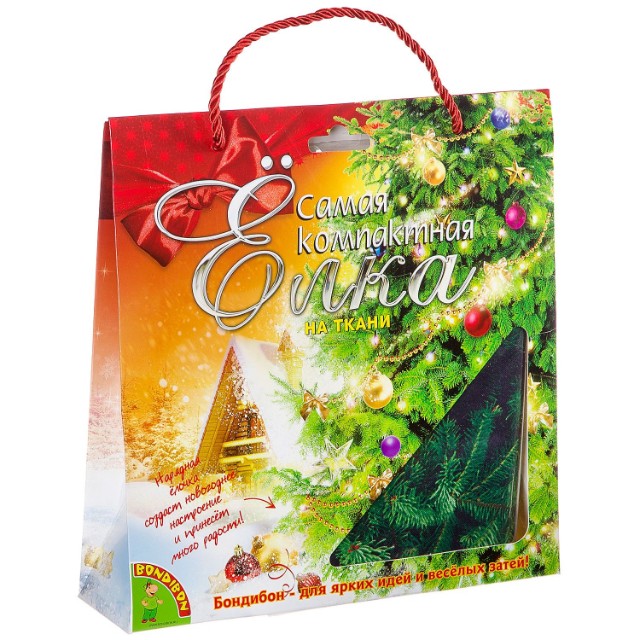 Творч Самая компактная елка на ткани Укрась своими руками! 110*60см Превью 0