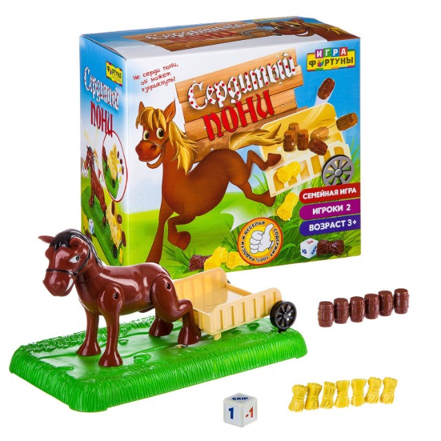 Игра АКЦИЯ-20 Настольная Сердитый пони Превью 2
