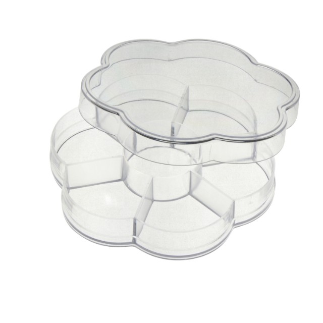 Творч Контейнер пластик 10.2*1.8см (цветок) Превью 1