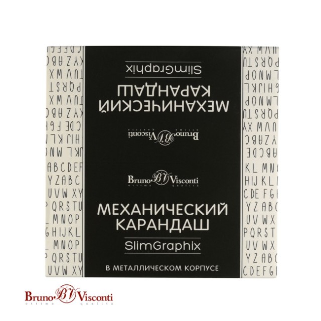 Карандаш мех. 0.5мм BV Slim Graphix металлич Превью 2