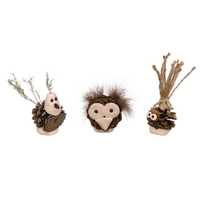 Творч Набор Поделки из шишек Птицы Превью 2