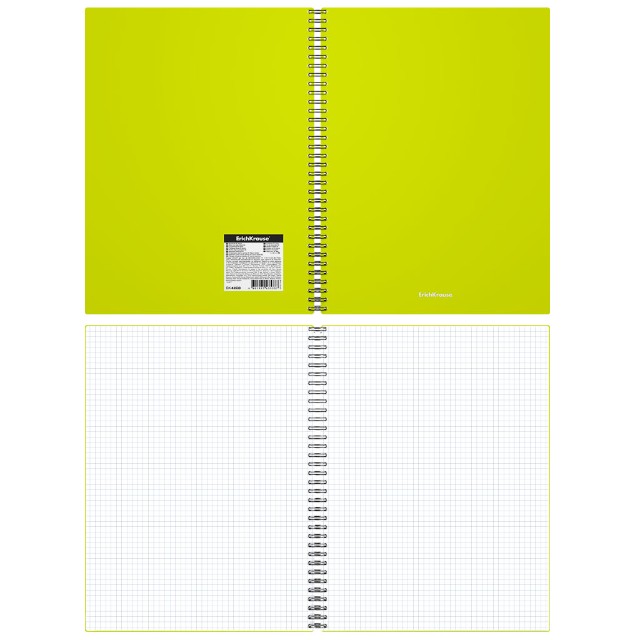 Тетрадь А4 пласт обл 60л кл спир ЕК Neon Превью 9