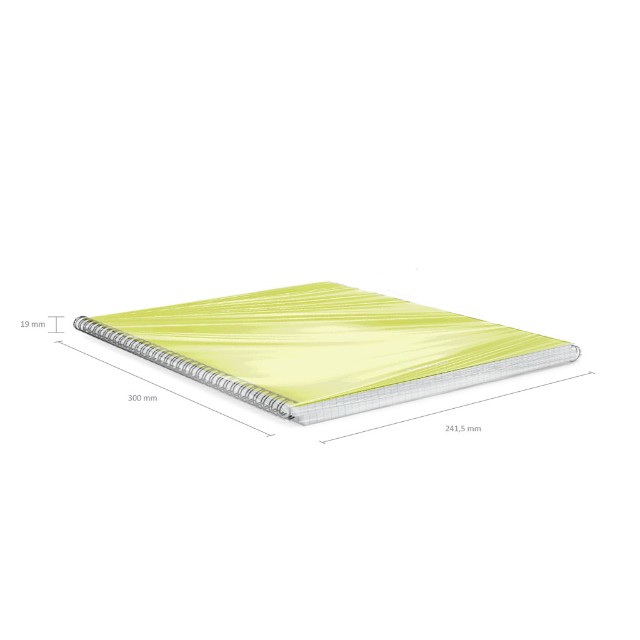 Тетрадь А4 пласт обл 60л кл спир ЕК Neon Превью 1