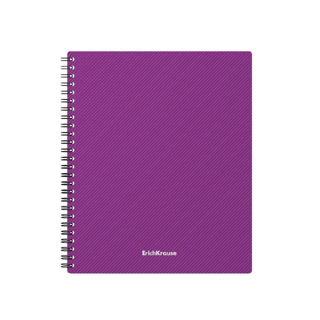 Тетрадь А5 пласт обл 60л кл спир EK GLANCE Vivid Превью 8