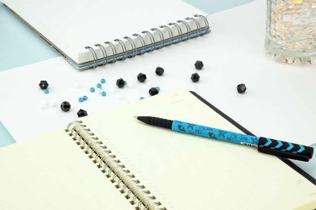 Ручка шариковая синяя BV FunWrite Морская 0.5 Превью 1