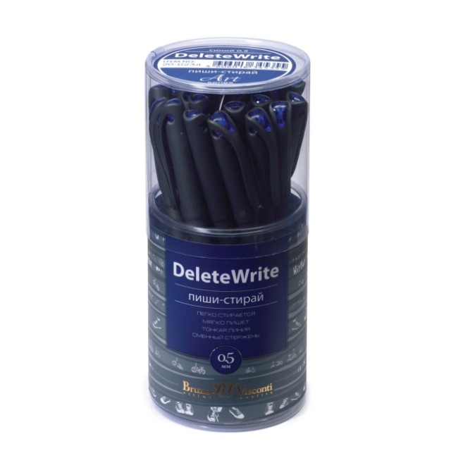 Ручка гелевая Пиши-стирай синяя BV Delete Write Art Boys Превью 3