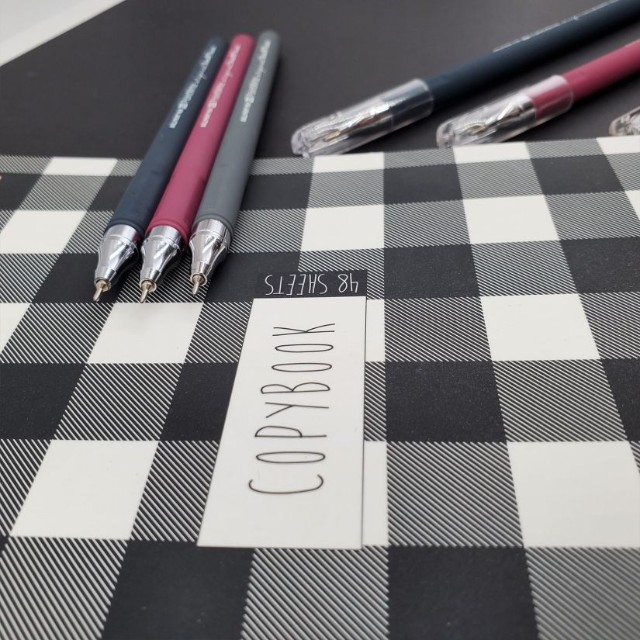 Ручка шариковая синяя BV PointWrite Original 0.38 (ассорти 3цв) Превью 2