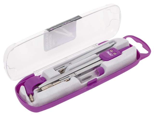 Готовальня 4пр Hatber пенал