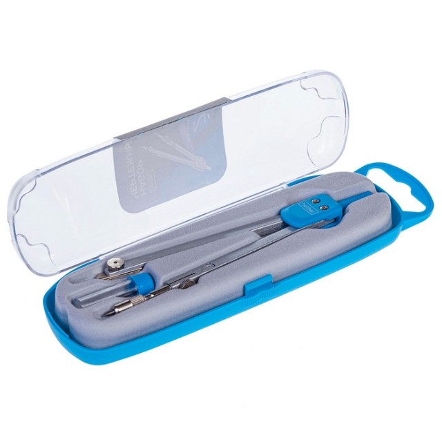 Готовальня 2пр Hatber 132мм пенал Превью 2