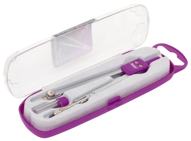 Готовальня 2пр Hatber 132мм пенал Превью 1