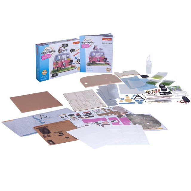 Творч Румбокс Миниатюра интерьерная 3D Дом на колесах Превью 1