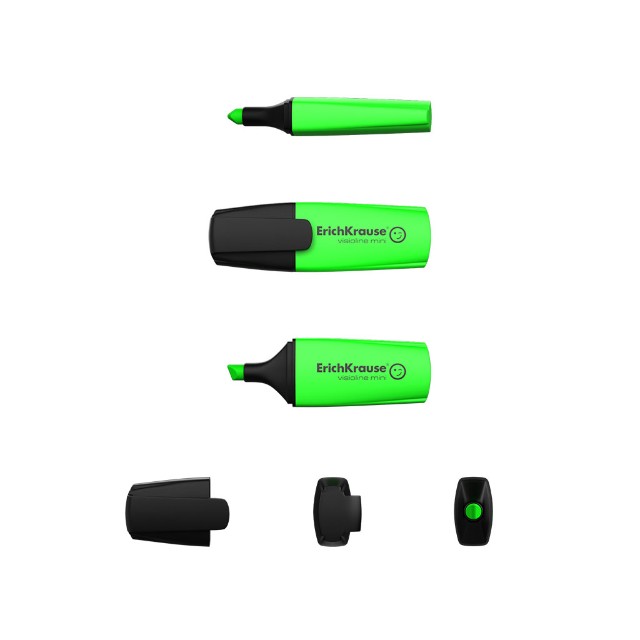 Маркер-выделитель зеленый 0,6-5,2мм Visioline Mini Превью 2