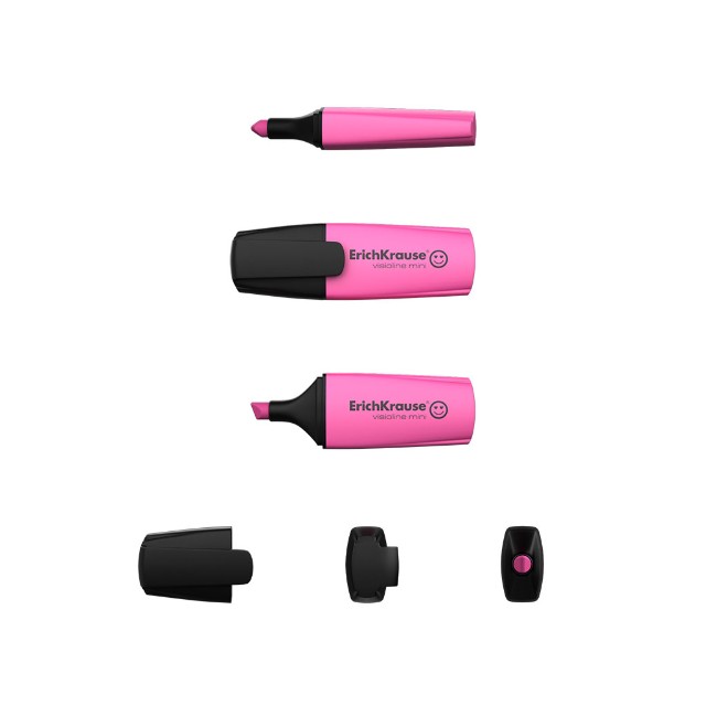 Маркер-выделитель розовый 0,6-5,2мм Visioline Mini Превью 2