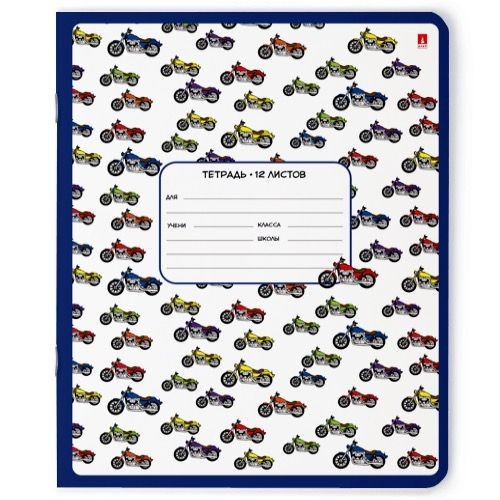 Тетрадь 12л клетка Happy Boy Превью 1