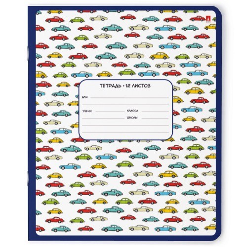 Тетрадь 12л клетка Happy Boy Превью 4