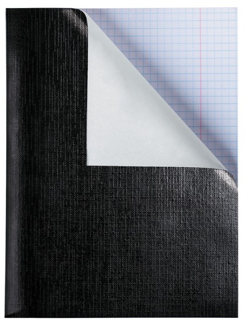 Тетрадь 48л кл Бумвинил Metallic Черный Превью 1