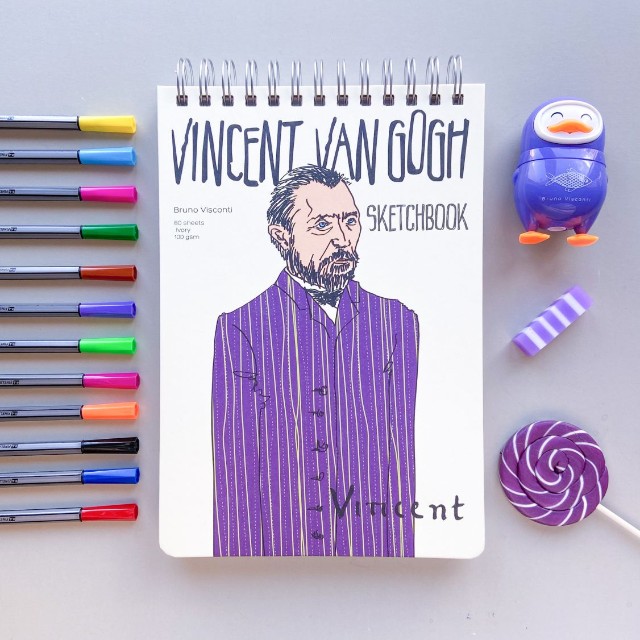 Ручки капиллярные 12 цв BV Basic 0,4мм Превью 7