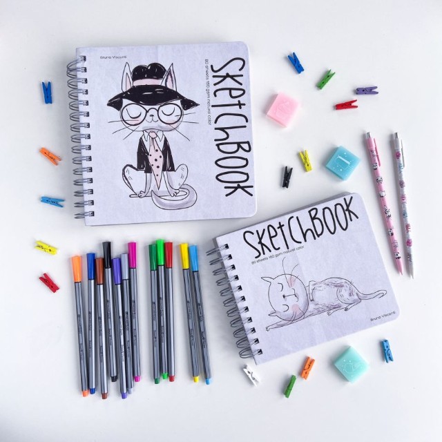 Ручки капиллярные 12 цв BV Basic 0,4мм Превью 6